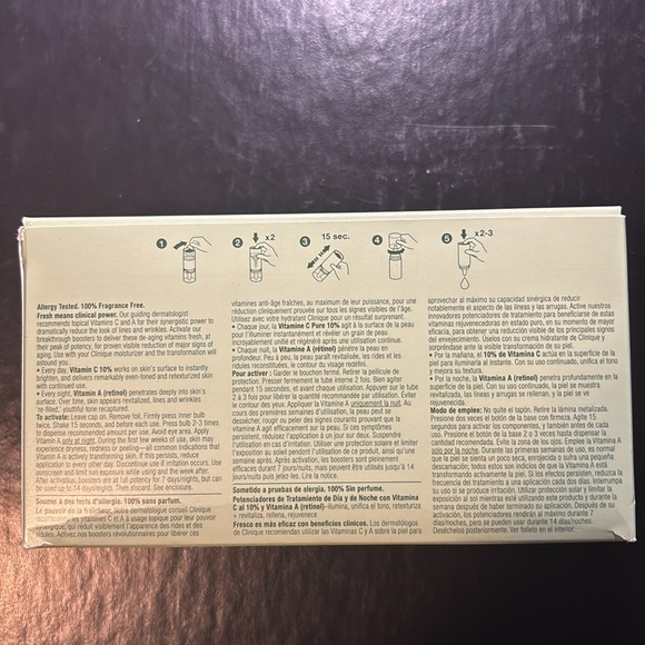 Clinique FRESH PRESSED Daily & Overnight 12-pack!   (or buy 6 for $79) - Picture 3 of 3